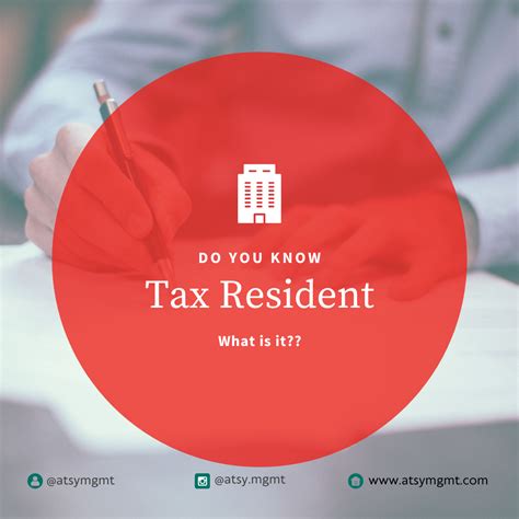 Tax Residents: