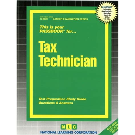 Tax TechnicianPassbooks Career Opportunities Passbooks PDF