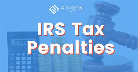 Tax penalties: