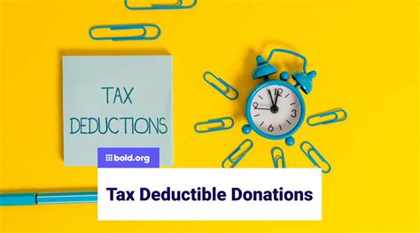 Tax-deductible contributions: