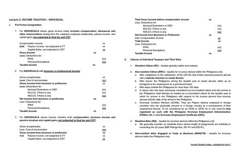 Taxation Of Individual Income Cas Answers Doc