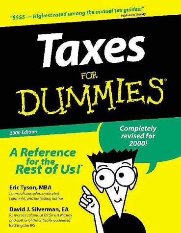 Taxes For Dummies Reader