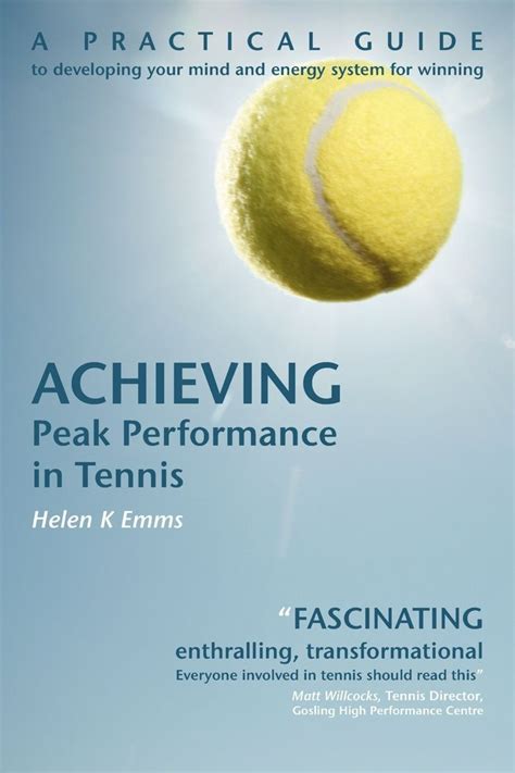 Tay Foo Wei: Achieving Peak Performance in Tennis