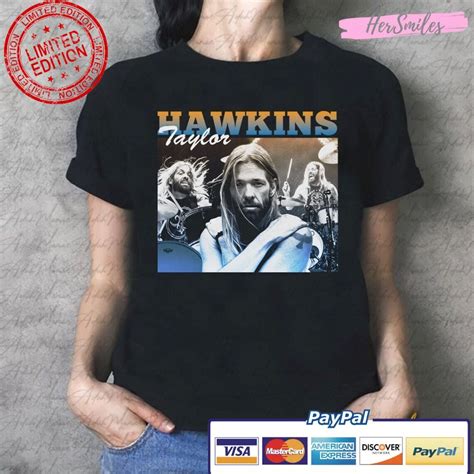 Taylor Hawkins T-shirt: A Tribute to a Rock Legend