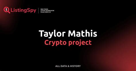 Taylor Mathis: The Enigma of Crypto's $100 Million Prodigy