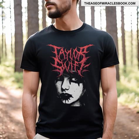 Taylor Swift Death Metal Shirt: A Headbangin' Twist on Swiftie Style