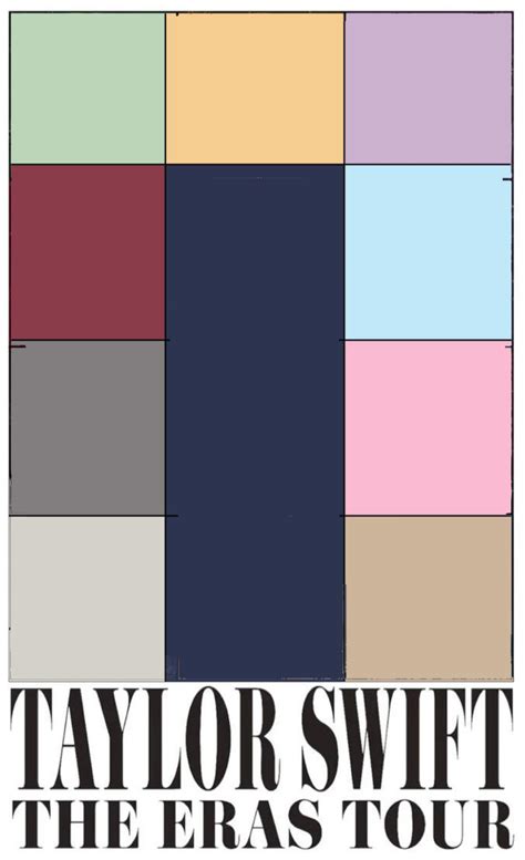 Taylor Swift Eras Tour Poster Template