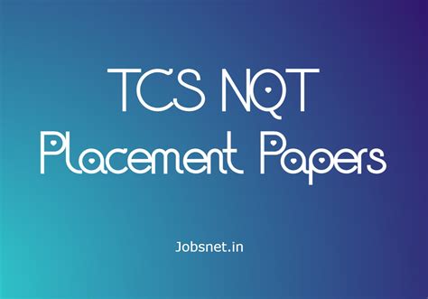 Tcs Placement Papers With Answers Download PDF