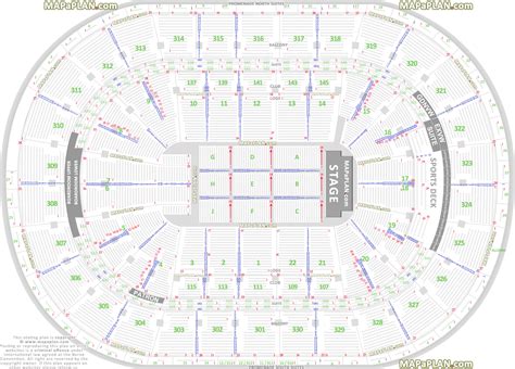 Td Garden Seating Chart With Seat Numbers
