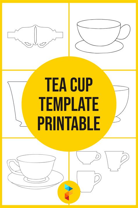 Tea Cup Template