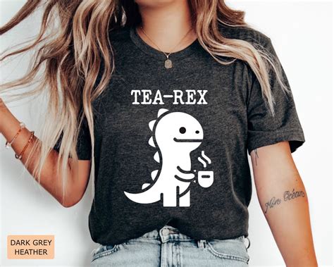 Tea Rex Shirt: A Prehistoric Fashion Statement with a Caffeine Kick