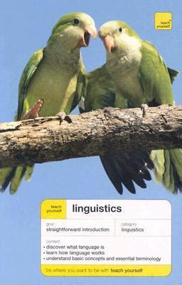 Teach Yourself Linguistics Ebook PDF