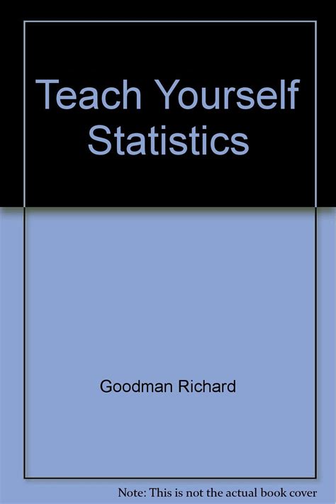 Teach Yourself Statistics PDF