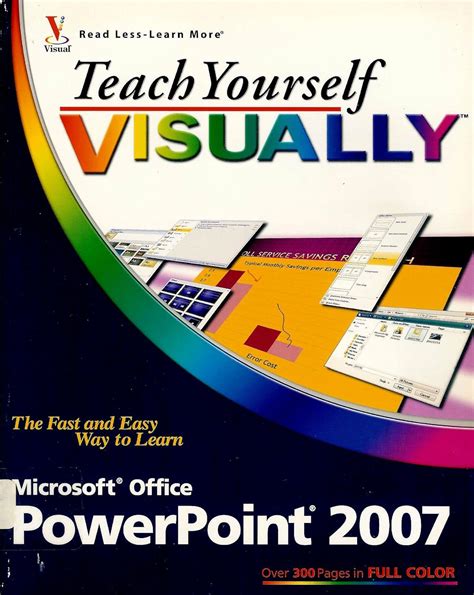 Teach Yourself VISUALLY Microsoft Office PowerPoint 2007 (Teach Yourself VISUALLY (Tech)) Epub