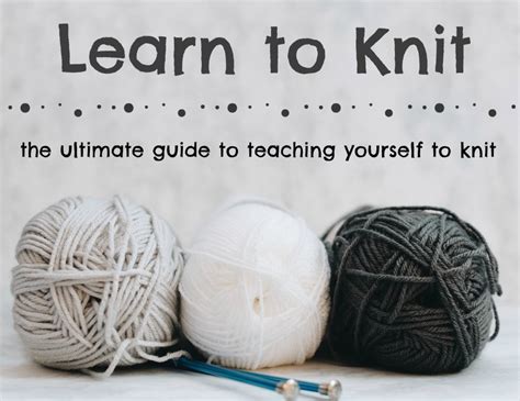 Teach Yourself to Knit Doc