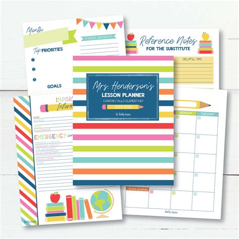 Teacher Planner Printable