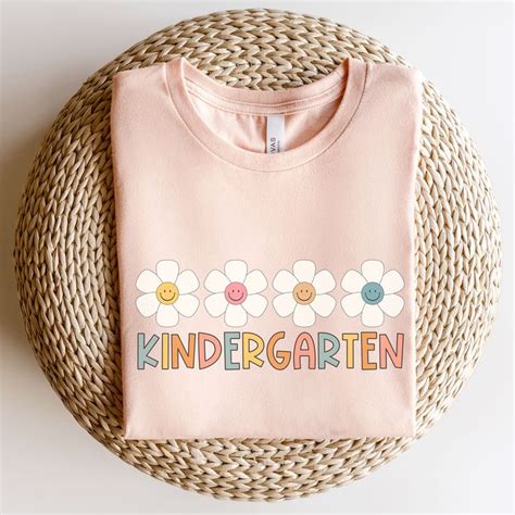 Teacher Shirts Kindergarten: Creative Apparel for Enthusiastic Educators