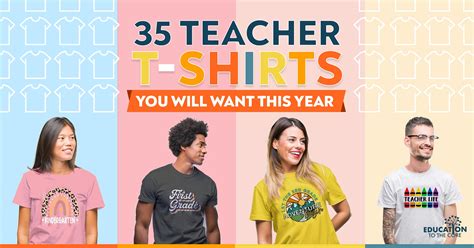 Teacher Tee Shirts: Expressing Creativity and Pride in Education