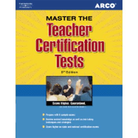 Teacher-Certification-Tests-6E--Arco-Master-the-Teacher-Certification-Tests- Ebook Kindle Editon