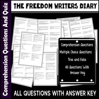 Teacherweb Freedom Writers Diary Answer Key Doc