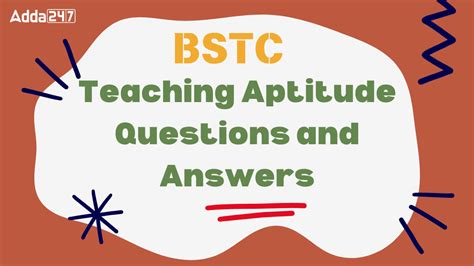 Teaching Aptitude Question And Answer PDF