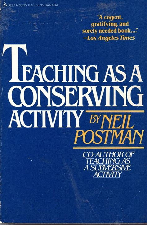 Teaching As a Conserving Activity Epub