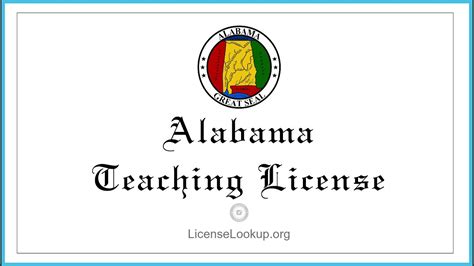 Teaching License in Alabama: A Comprehensive Guide