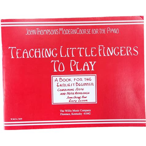 Teaching Little Fingers Play Thompsons Epub