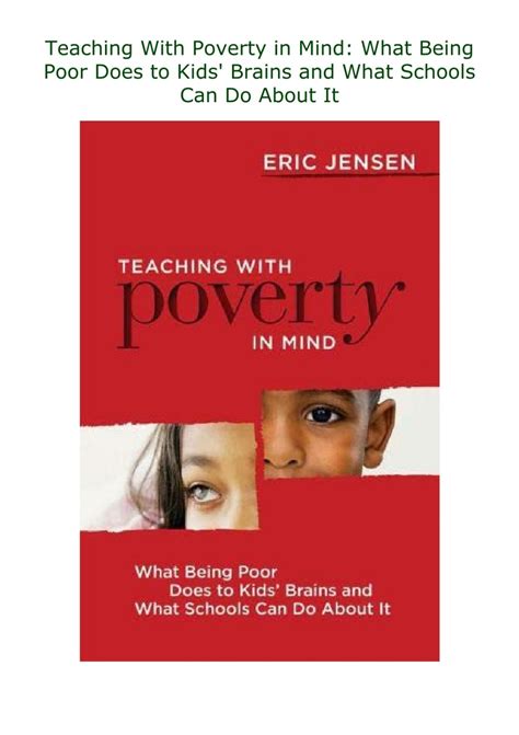 Teaching Poverty Mind Brains Schools Epub