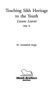 Teaching Sikh Heritage to the Youth Lessons Learnt Kindle Editon