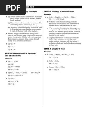 Teaching Transparency Chemistry Answers Ch 5 Kindle Editon