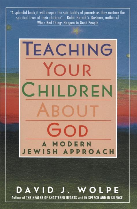 Teaching Your Children About God A Modern Jewish Approach PDF