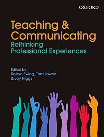 Teaching and Community: Rethinking Professional Experiences PDF