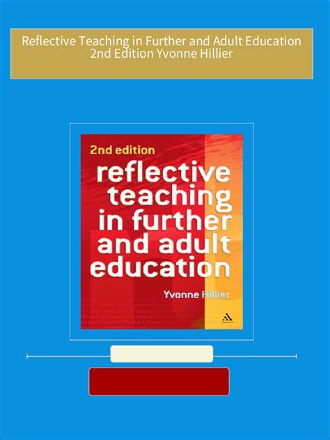 Teaching and Learning in Further and Adult Education 2nd Edition PDF