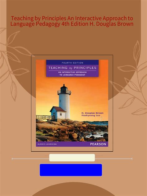 Teaching by Principles An Interactive Approach to Language Pedagogy eText 4th Edition PDF