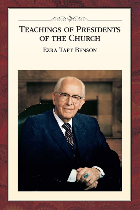 Teachings of Presidents of the Church Ezra Taft Benson Doc
