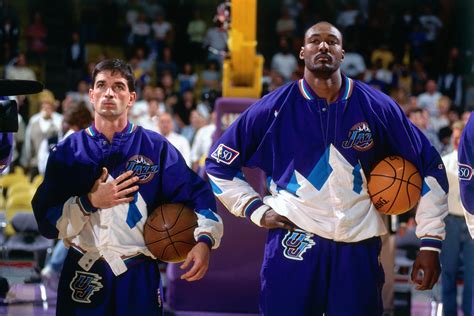 Team Mates Karl Malone and John Stockton Ebook Doc