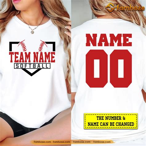 Team Softball T-Shirts: Uniting Your Team on and Off the Field