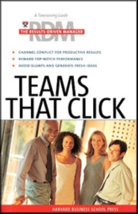 Teams That Click (The Results-Driven Manager Series) Ebook Kindle Editon