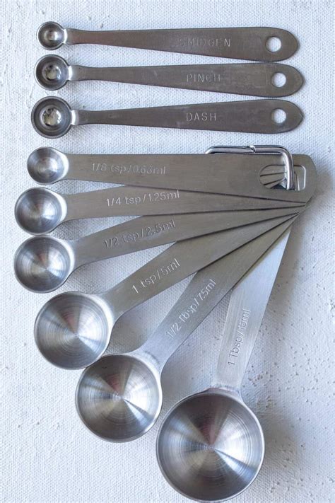 Teaspoon (tsp):