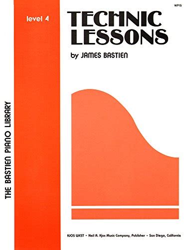 Technic Lessons Level 4 The Bastien Piano Library Kindle Editon