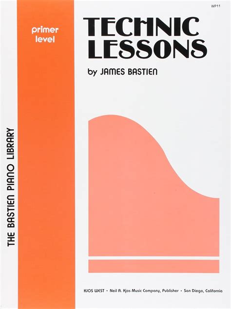 Technic Lessons Primer Level WP11 Kindle Editon