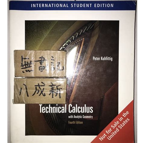 Technical Calculus Reader
