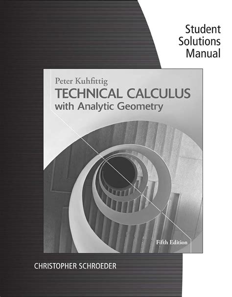 Technical Calculus With Analytic Geometry Solutions Manual Epub