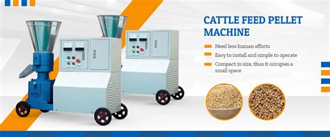 Technical Specifications of Cattle Feed Pellet Machines