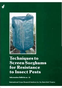 Techniques to Screen Sorghums for Resistance to Insect Pests Kindle Editon