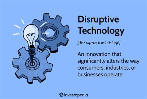 Technological Disruption and Innovation