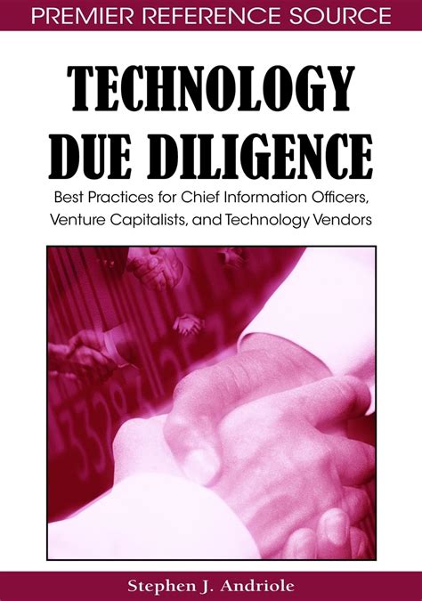 Technology Due Diligence Best Practices for Chief Information Officers Kindle Editon