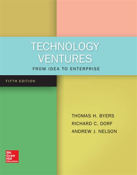 Technology Ventures From Idea to Enterprise Doc