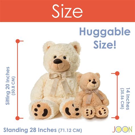 Teddy Bear Size Chart